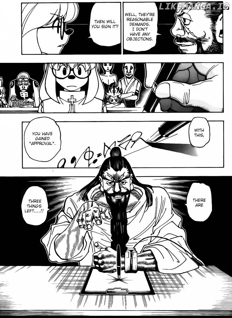 Hunter x Hunter, Chapter 345 image 17